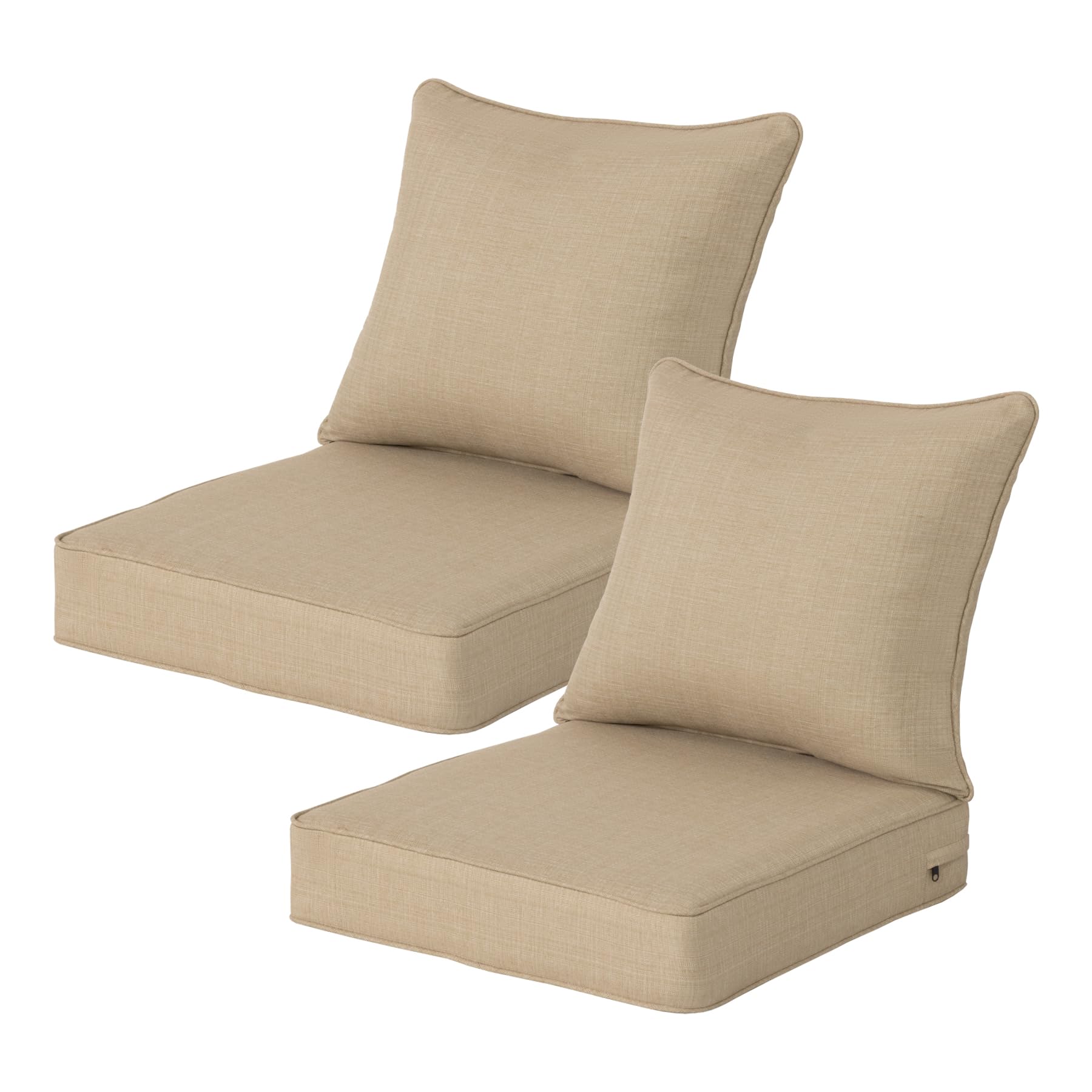 Localive 22x24 Outdoor Deep Seat Patio Cushions