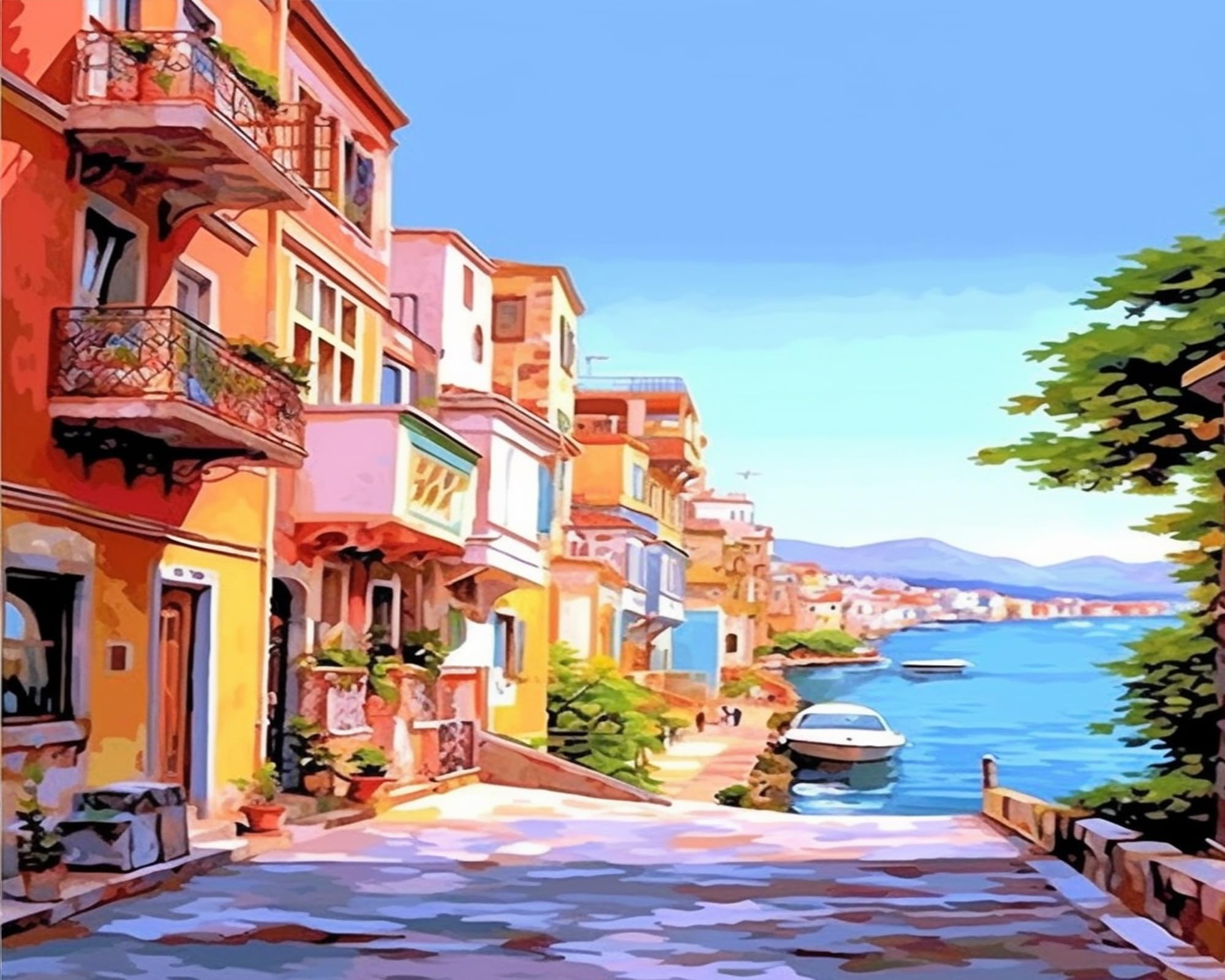 Amazon.com: Maomaomi Paint by Numbers DIY Acrylic Painting Kit for