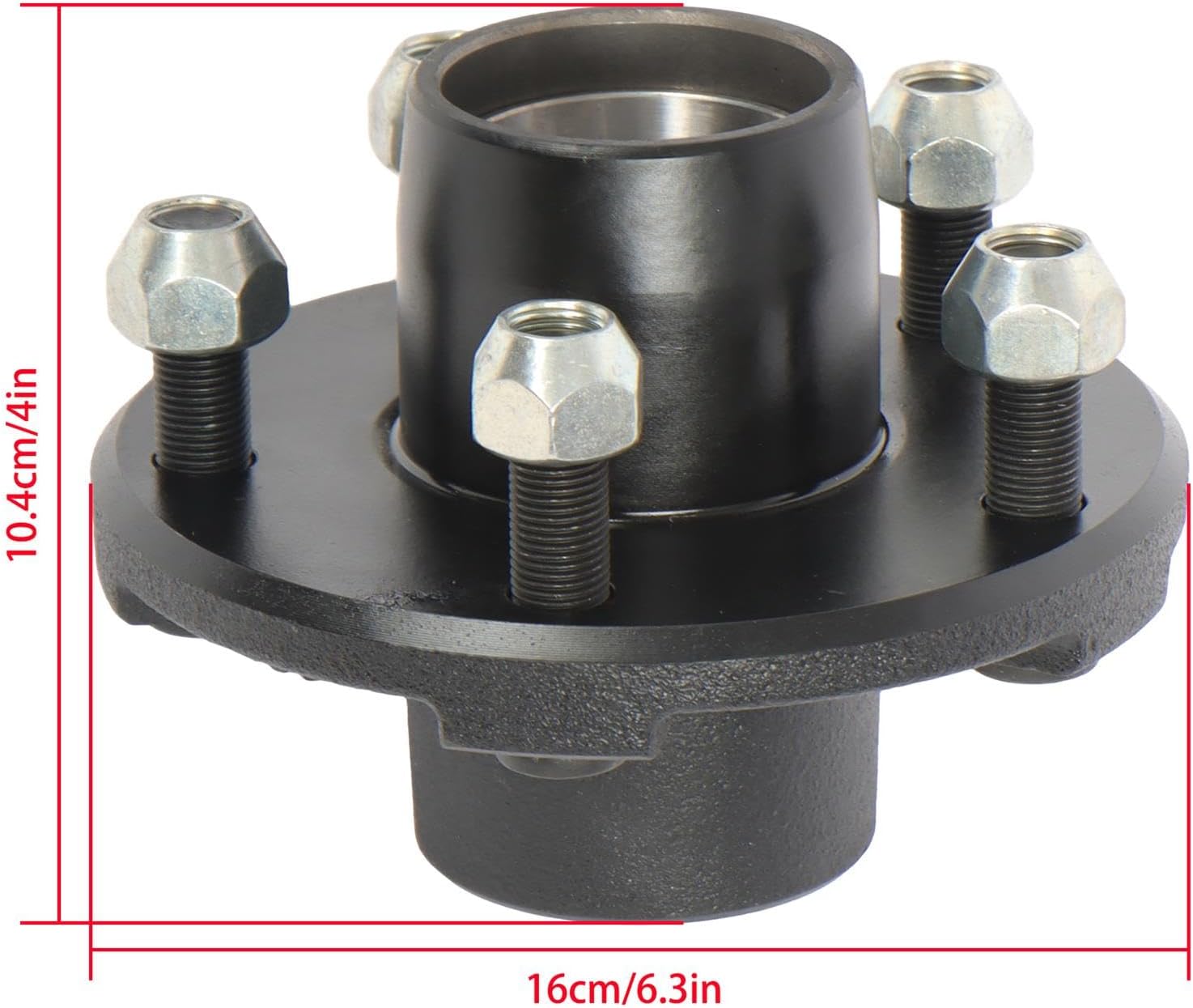 labwork 5 on 4.5 Inch Trailer Bearing Kit Suitable for 2000lbs and 1-1/16 Inch Straight Spindle Set of 2