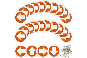 Amylove Reflective Trail Markers Bright Trail Signs Lightweight Glow Trail Arrows Markers...