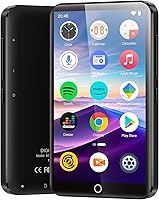 Vista 1 de Reproductor MP3 de 96 GB con Bluetooth y WiFi, reproductores MP4 portátiles con pantalla táctil de 4.02 pulgadas, reproductor MP3 Android Kids