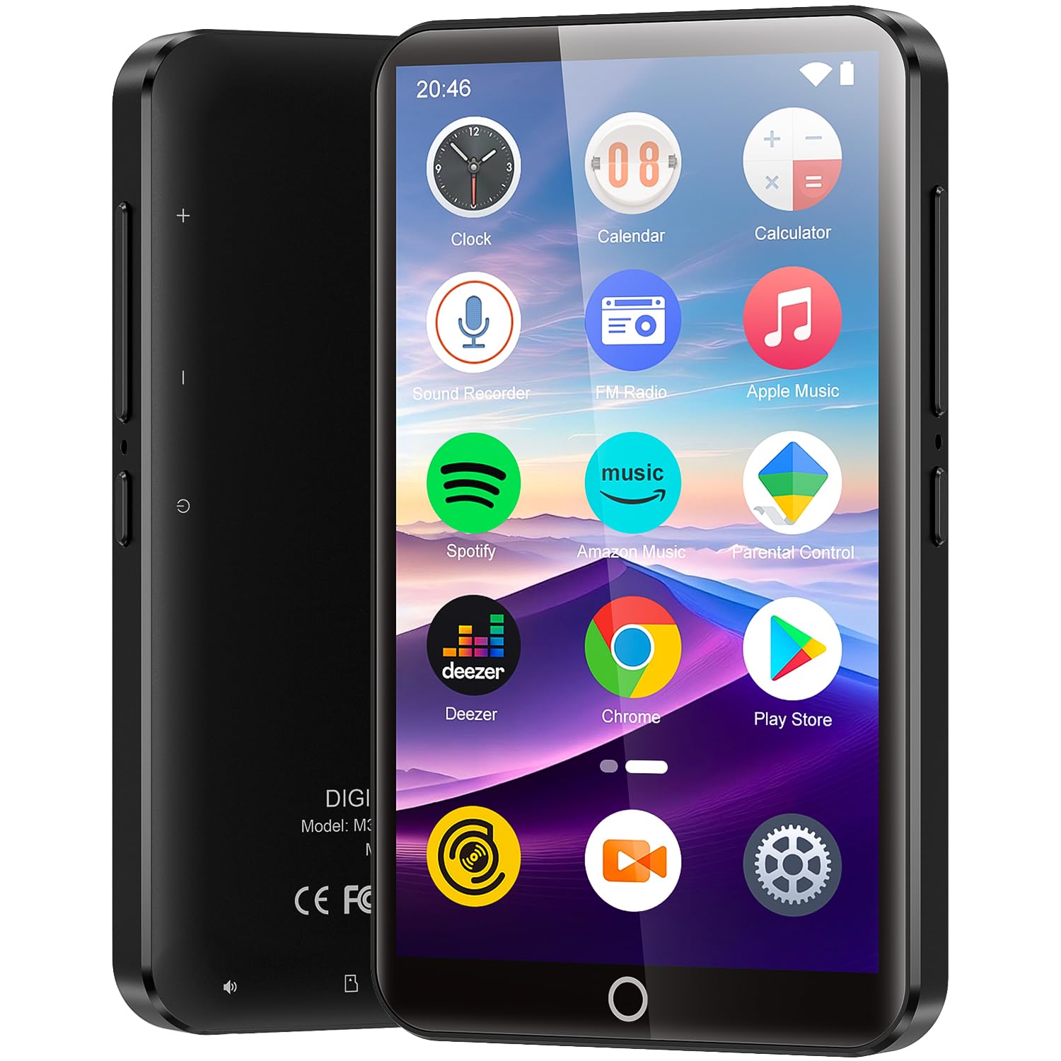 96GB MP3 Player with Bluetooth and WiFi Portable 4 02 Inch Touchscreen MP4 Players Android Kids MP3 Player