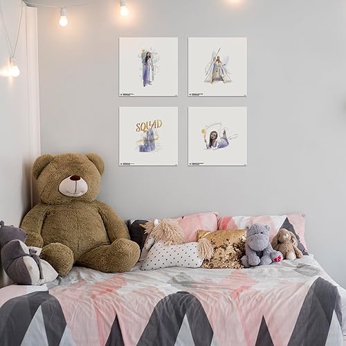 Miniatura 2 de Trends International Gallery Pops Disney Wish - Paquete de arte de pared de ciudad de luz (paquete de 4)