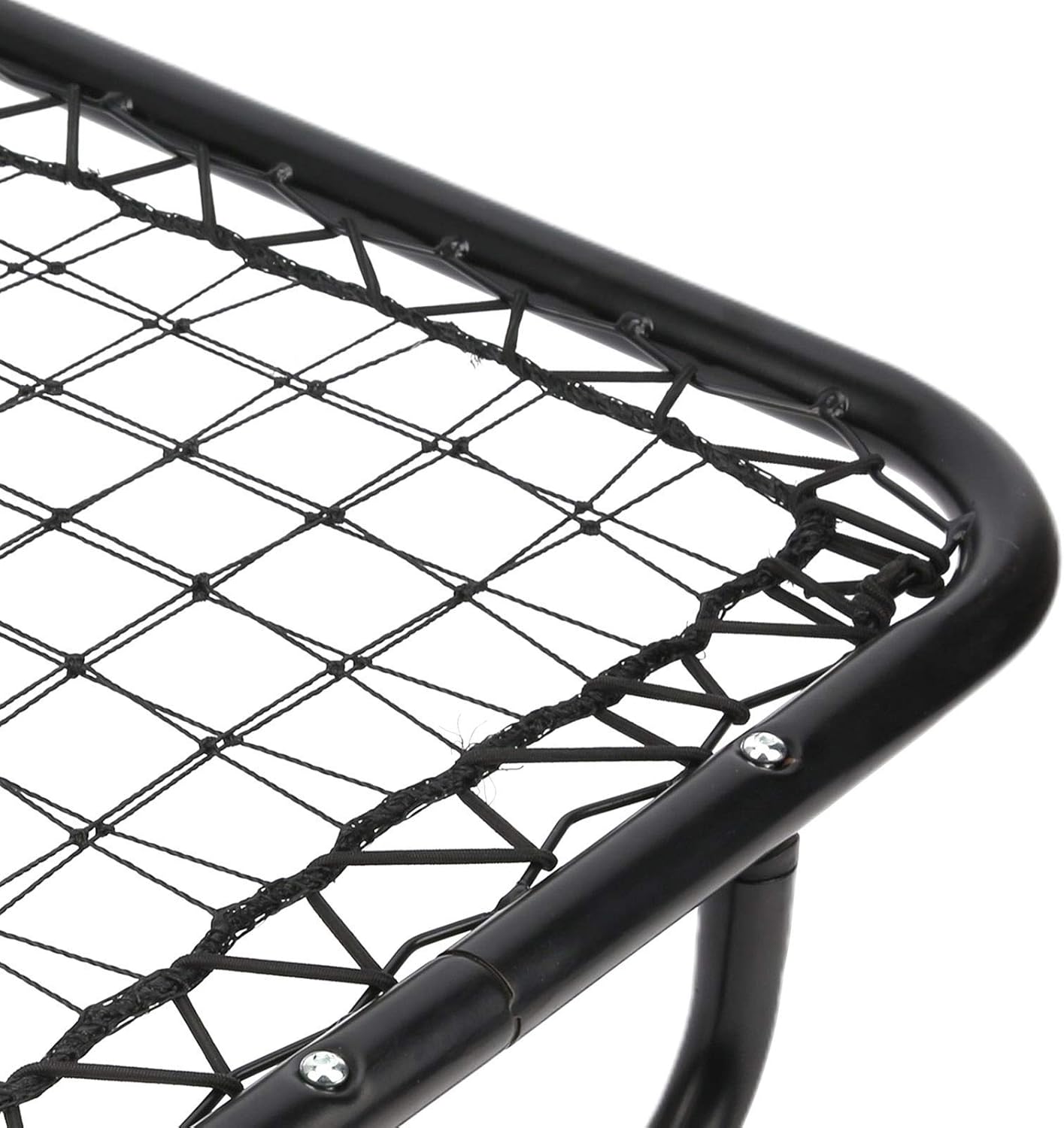 Salaty Handheld Rebound Net, Soccer Springback Net Rebounder, Multi-Sport Training Equipment, Black