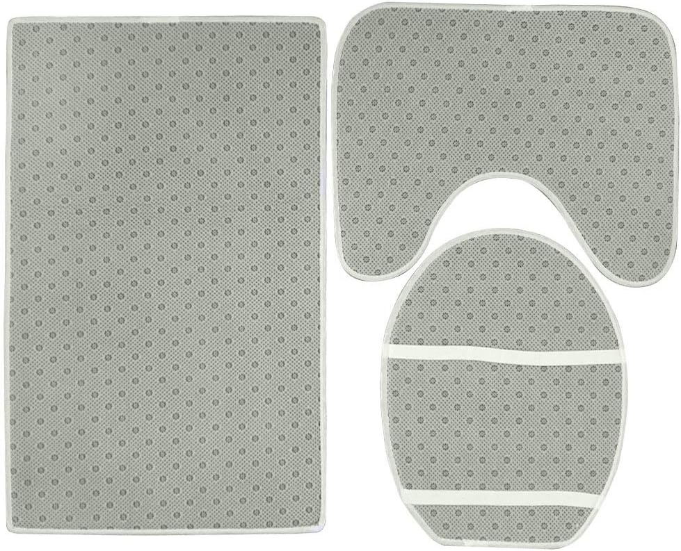 Weed Shower Curtain Set with Hooks, Bathroom Sets with Shower Curtain and Rugs, Toilet Lid Cover and Bath Mat, Marijuana in Smoke Bathroom Shower Curtain Sets