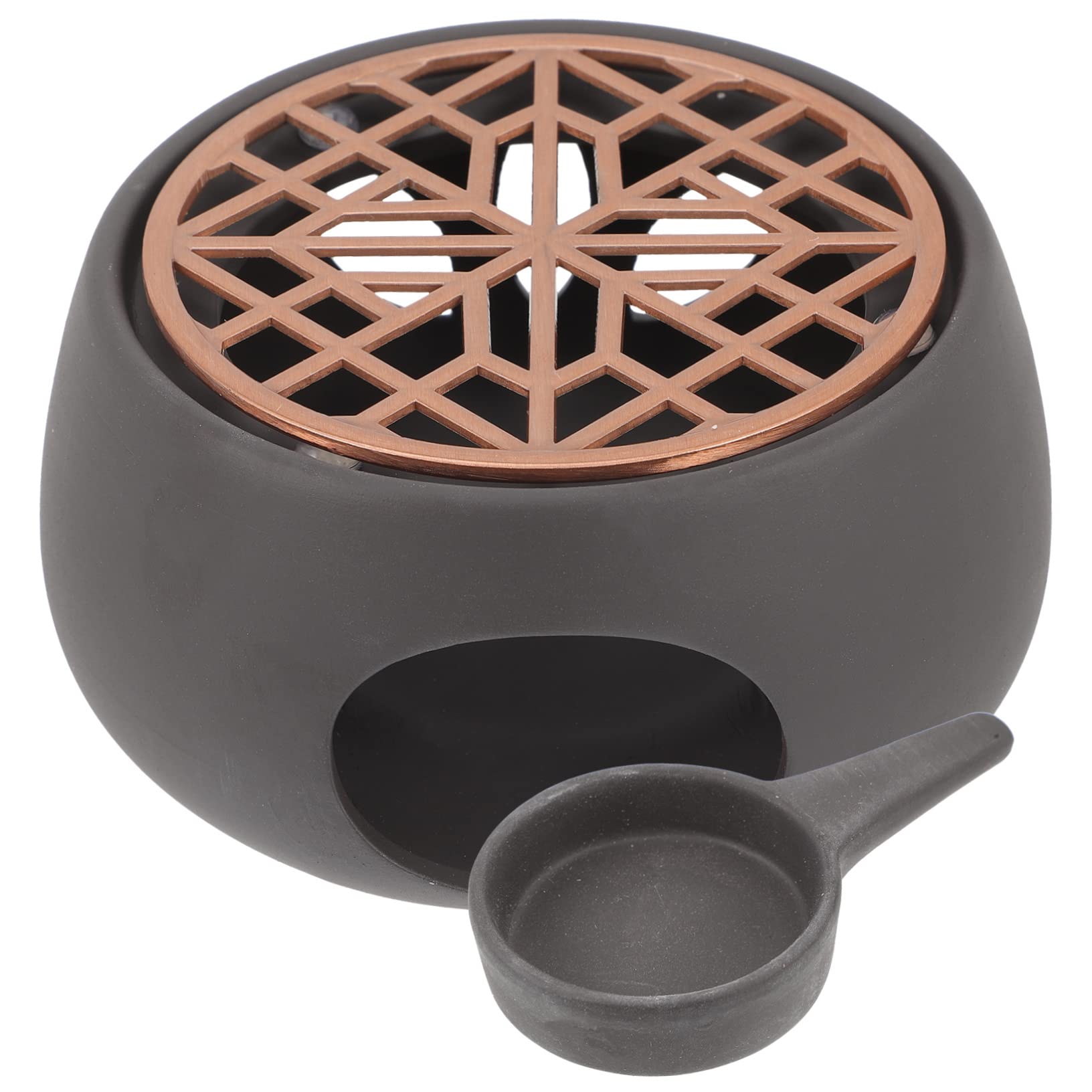 MUCKLILY Japanese Teapot Warmer Set Ceramic Tea Heating Stove Multifunctional Candle Warmer