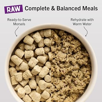 Stella & Chewy's Freeze-Dried Raw Cat Dinner Morsels - Premium Rabbit Recipe with 98% Responsibly-Sourced Meat & Organs - Natural Grain-Free Cat & Kitten Food - Made in USA - 3.5 oz