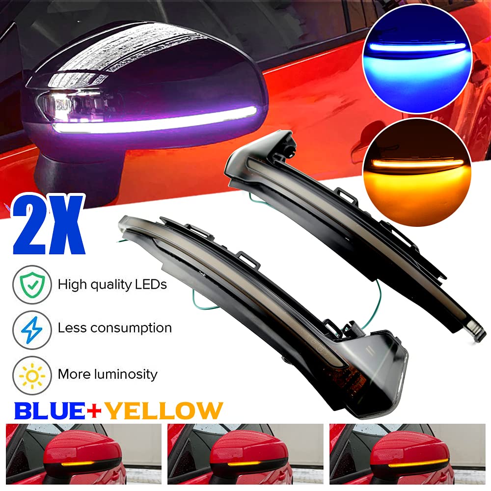 Ripetitori LED dinamici compatibili con Audi* A1 Mk1 dal 2010 al 2014