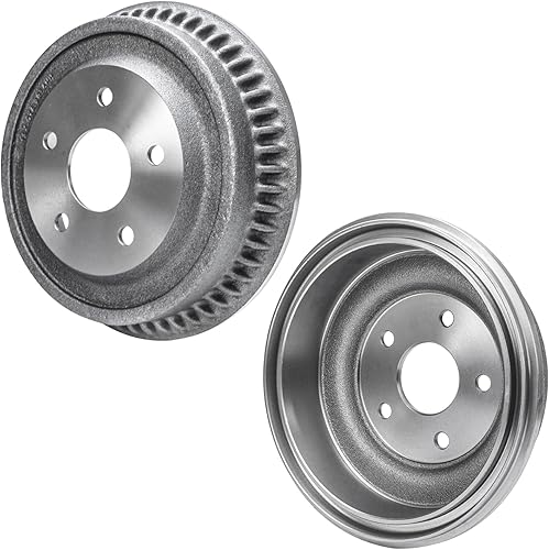 Miniatura 3 de Detroit Axle - Kit de frenos TRASEROS para Dodge Ram 1500 1994-1999 Tambores de freno Zapatas de frenos semimetálicas 1995 1996 1997 1998 Repuesto