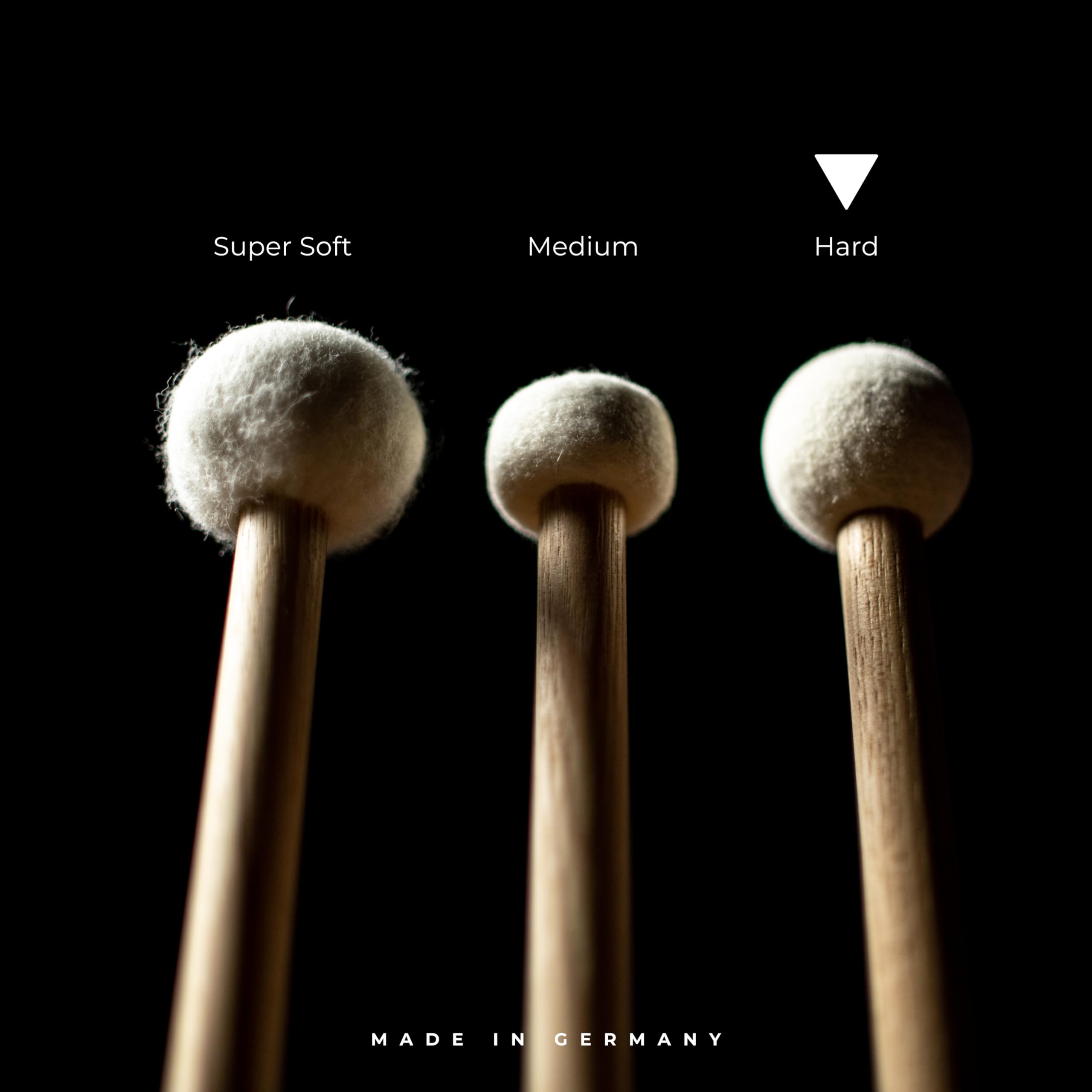 Meinl Hard Drumset Mallet - Mazzuolo per percussioni da concerto