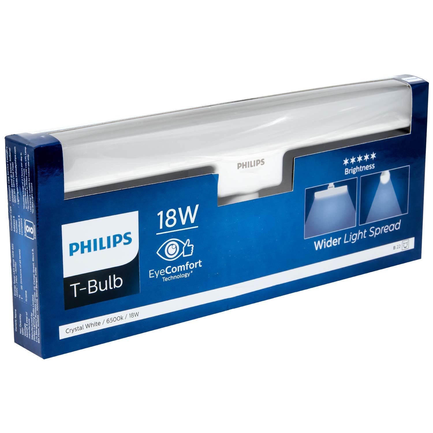 Philips 18W B22 LED Bulb (Crystal White, Cool Day Light)-picture-26