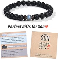 Vista 15 de Unique Bracelet Gifts To Son Grandson Dad Boyfriend Husband Brother Nephew Uncle Grandpa