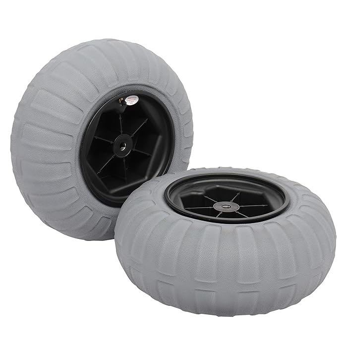 Buy Bonnlo Balloon Wheels 16" Replacement Big Beach Sand Tires Axle