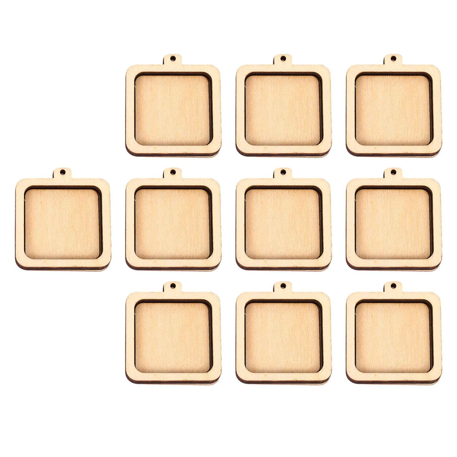 ハンドメイド　刺繍フレーム　刺繍チャーム Amazon | Generic ミニ刺繍枠 ディスプレイフレーム 裁縫ツール