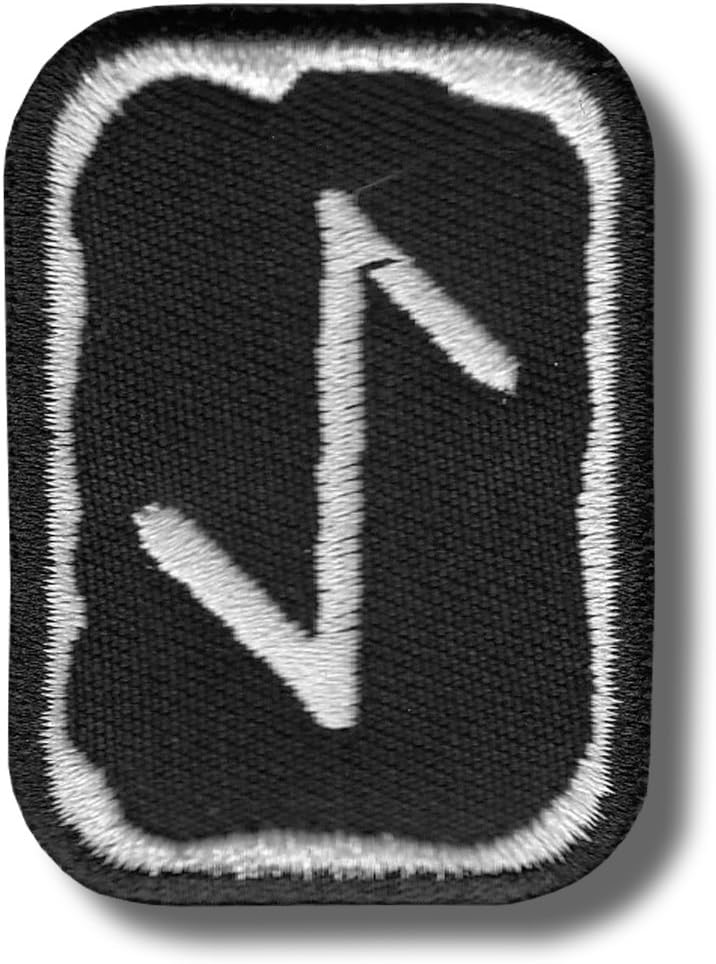 Amazon.com: Eiwaz Rune - Embroidered Patch, 4 X 5 cm : Arts, Crafts ...