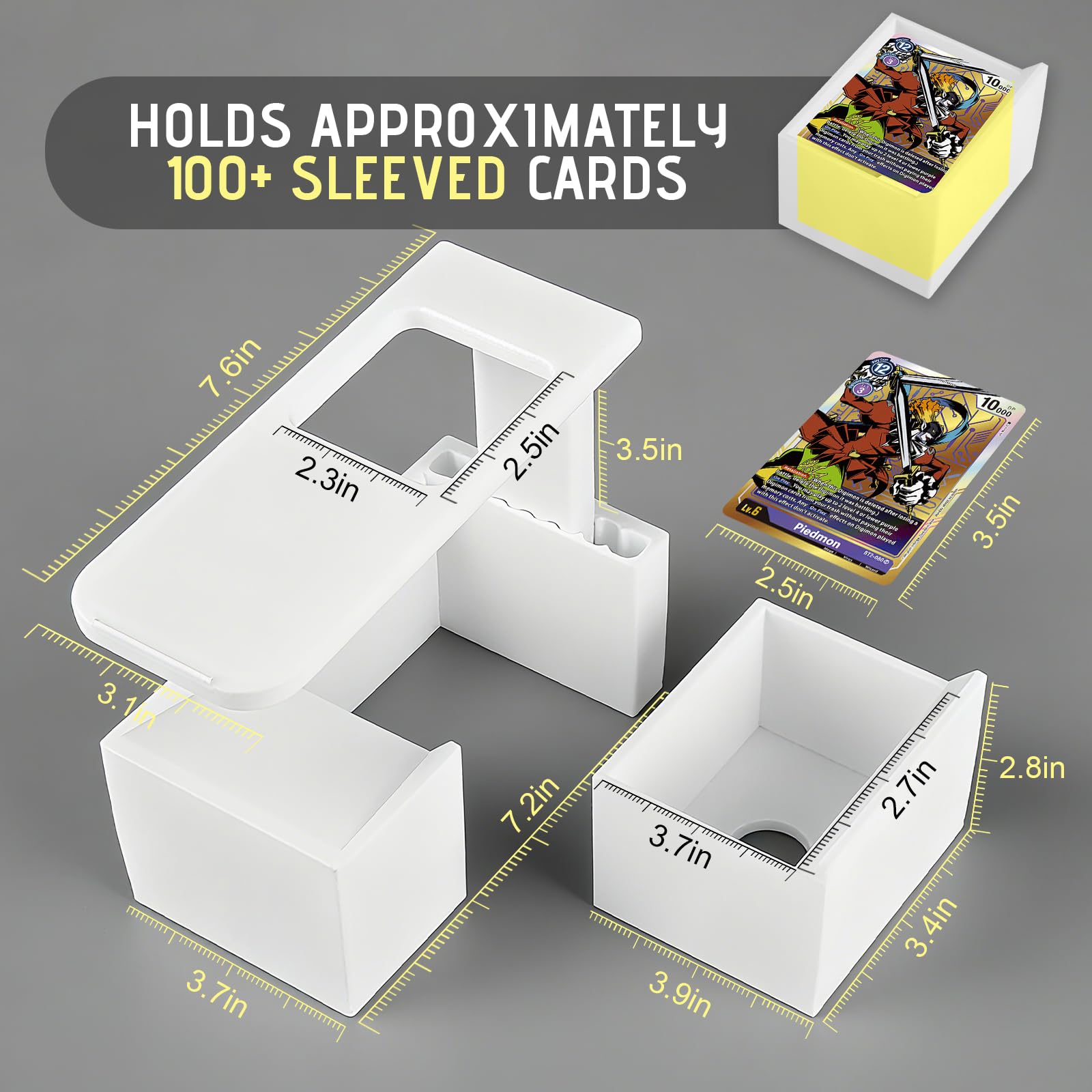 Scanbox pour Cartes MTG TCG, Support de Scanner de Cartes à Collectionner, Support de Scanner Portable Compatible avec ManaBox, Numérisation Rapide et Informations sur Les Prix des Cartes Magic