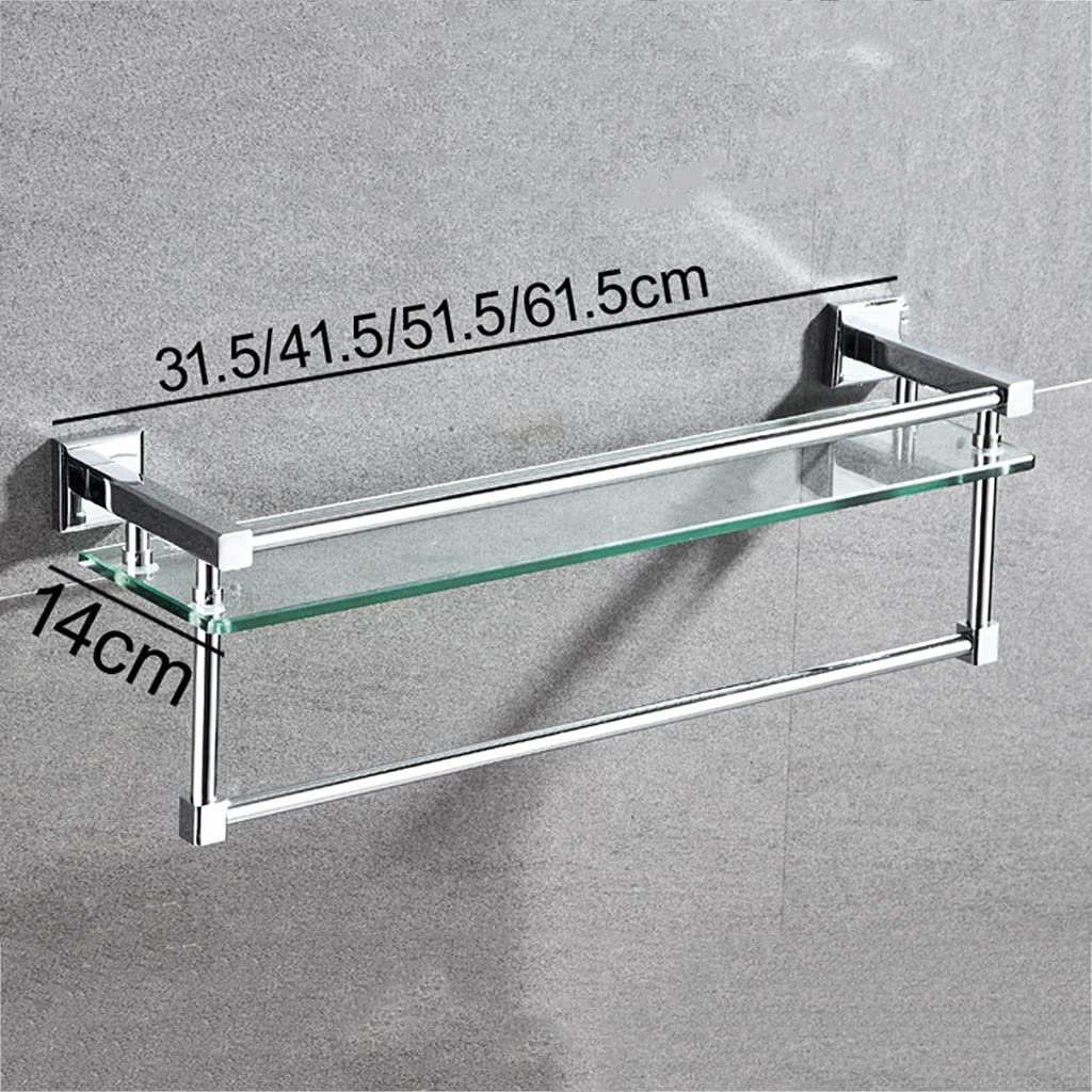 バスルームガラス棚 タオルバー 厚さ8mm 強化ガラス バスルームガラス棚 タオルバー 厚さ8mm 強化ガラス Amazon.co