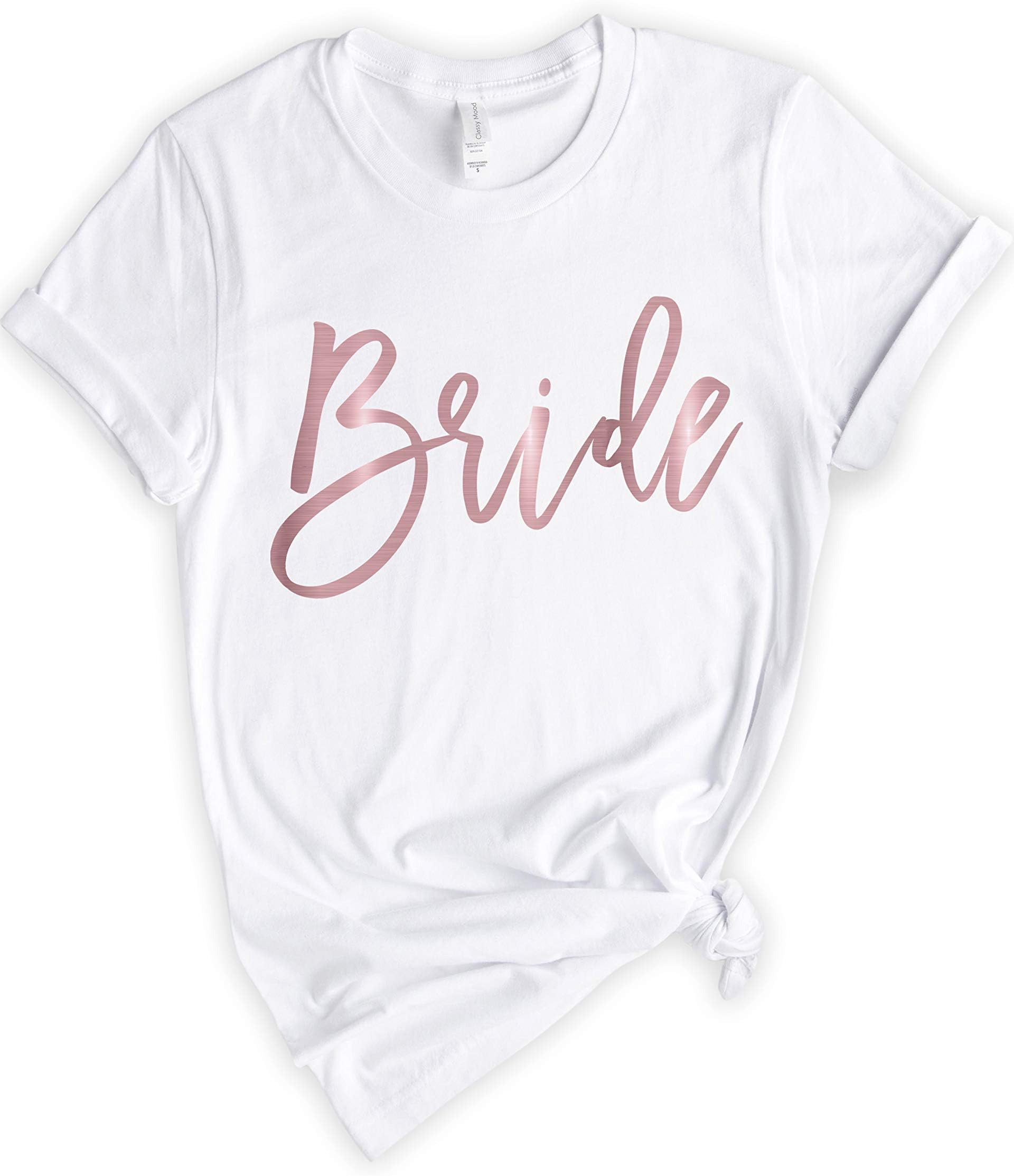Classy MoodBride Bachelorette Party Shirts Bridal T-Shirt Wedding Tshirt Proposal Gift