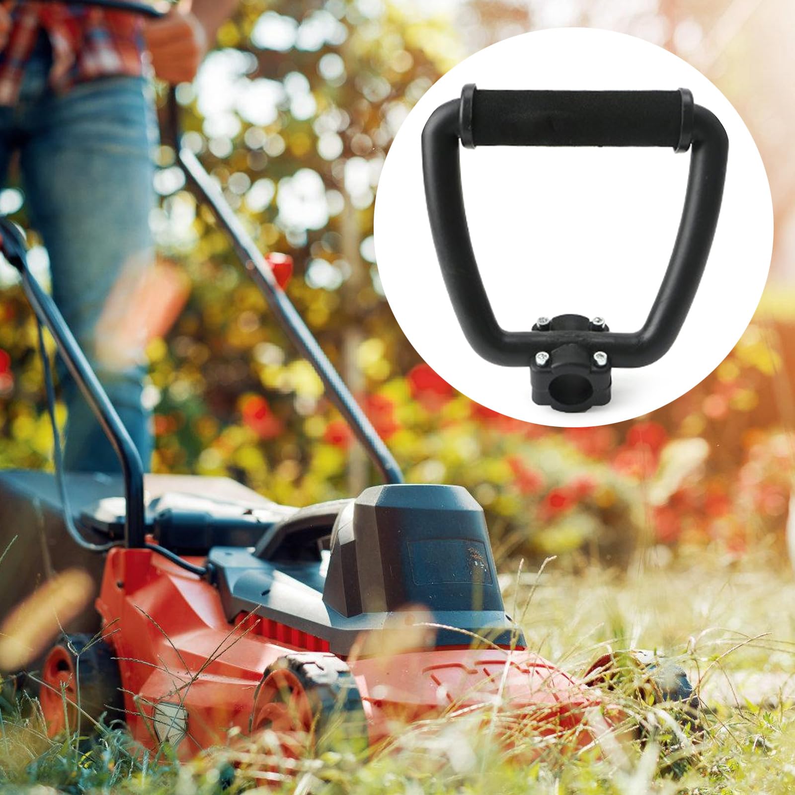 RGYBAO Lawns Mower Backpack Carry Sponge Handle Garden Eater Trimmer Handlebar Replacement Power Replacement Accessories