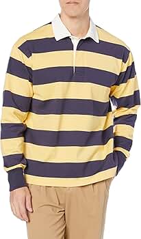 Amazon.co.jp: [カンタベリー] STRIPE RUGBY JERSEY ストライプ