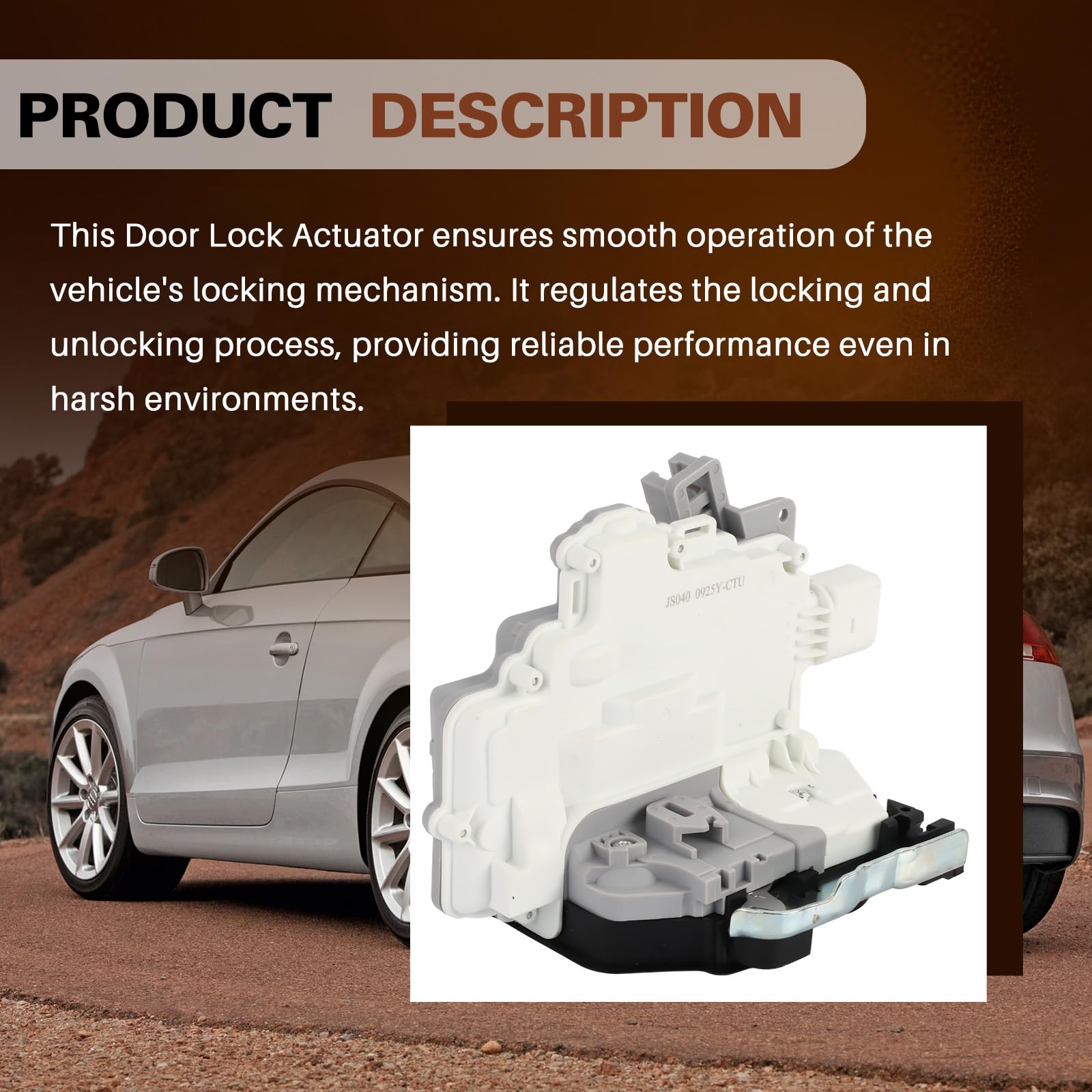 Cerradura de puerta de 7 pines delantera derecha para A4 8K2 B8 A4 Allroad 8KH B8 A4 Avant 8K5 B8 8J1837016A