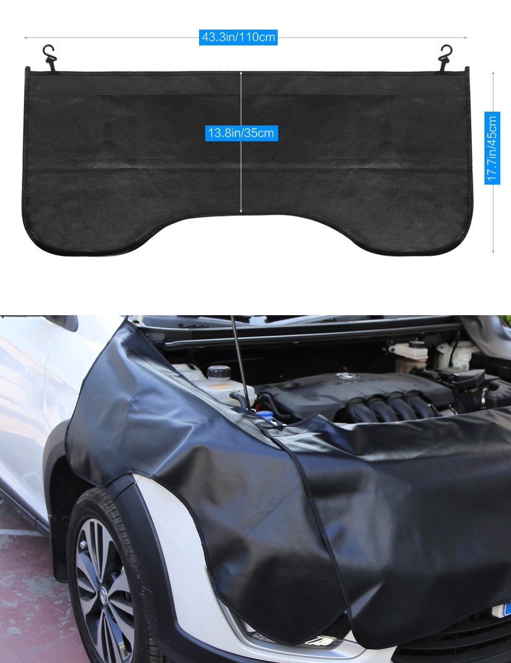 Tapis De Protection Pour Réparation Auto - 3 Pièces Rembourrées, Anti-rayures Et Résistants Aux Taches | Pour Garage Et Mécanique