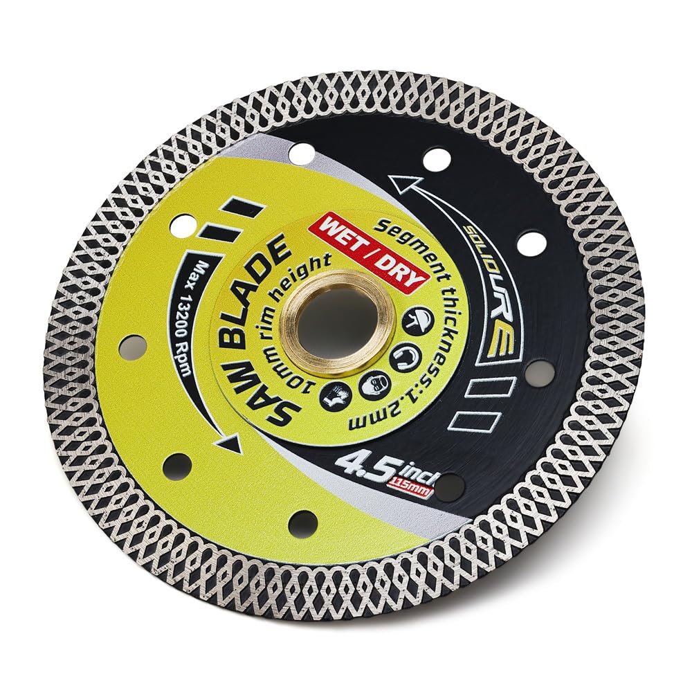 115mm Diamond Cutting Discs,Super Thin Ceramic Tile Blade Cut on Porcelain,Granite,Marble,Concrete,Tiles,Stones,Bricks & Ceramics — image 1