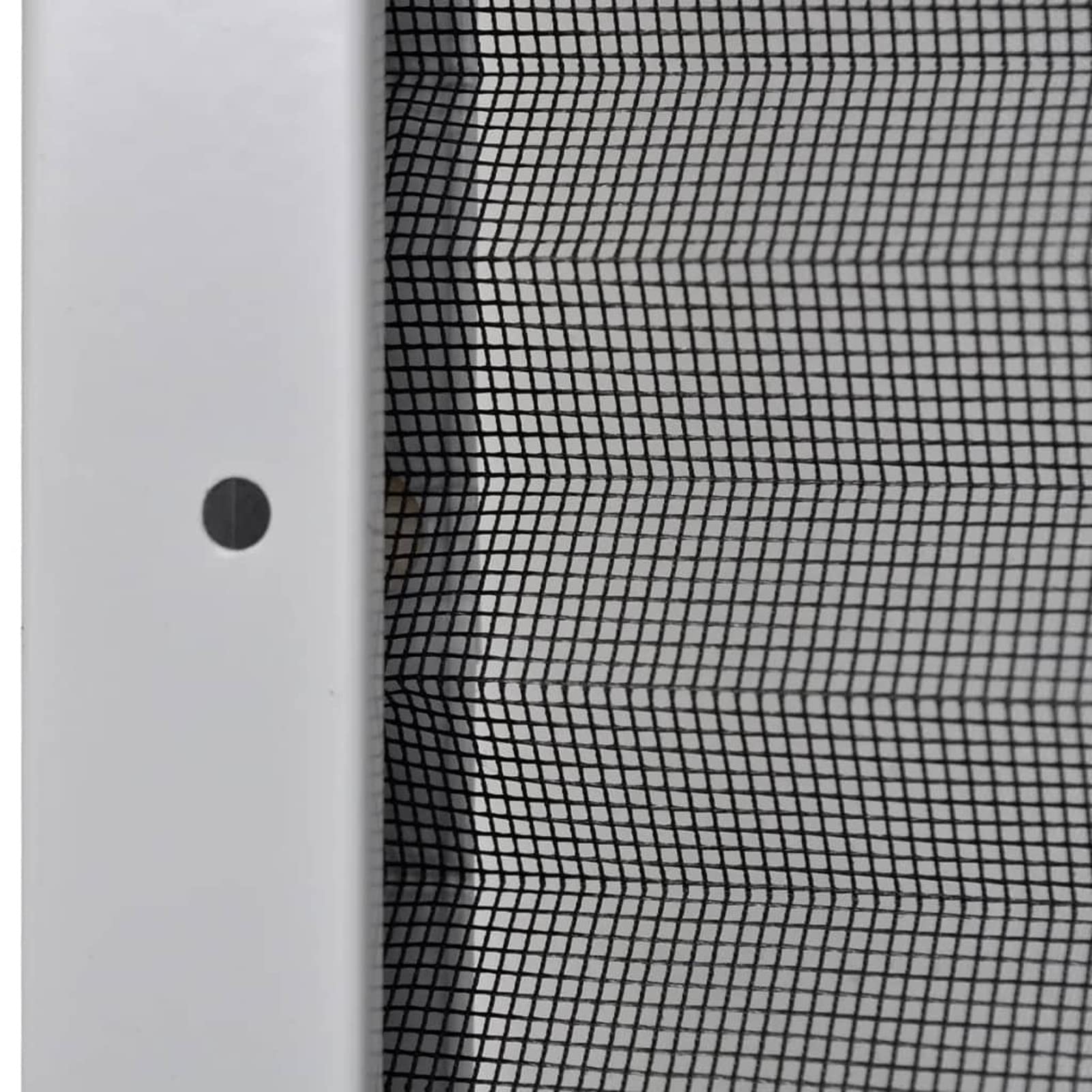 LAPOOH Insektenschutz-Plissee für Fenster, Fliegengitter Fenster, Fliegenschutz Fenster, Pollenschutzgitter Fenster, Insektengitter Fenster, Insektennetz, Fensternetz, Jalousie Aluminium 80x120 cm