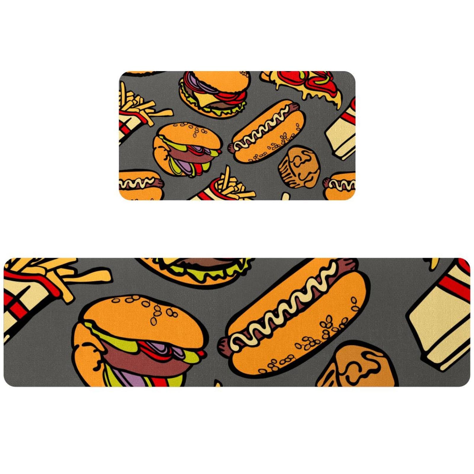 Tapis de cuisine antidérapants lavables pour éliminer les glissades