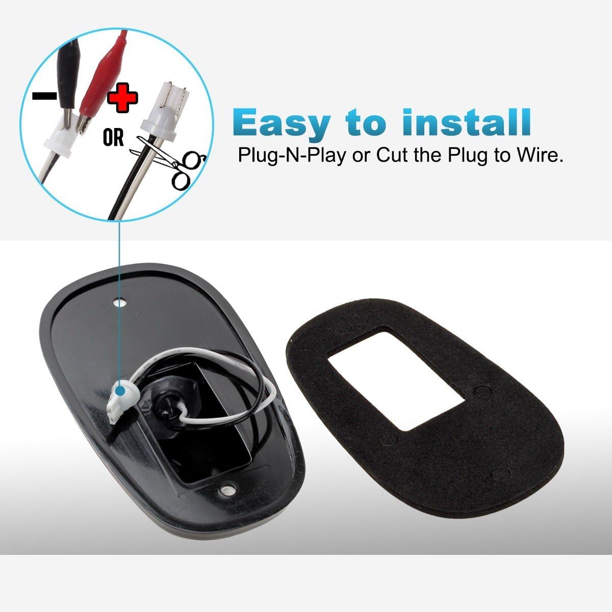 Partsam LED Cab Marker Roof Running Lights 5PCS Clear Lens 9LED Amber Top Lights Compatible with Dodge Ram 1500 2500 3500 4500 5500 2003-2018 SUV Truck Pickup RV