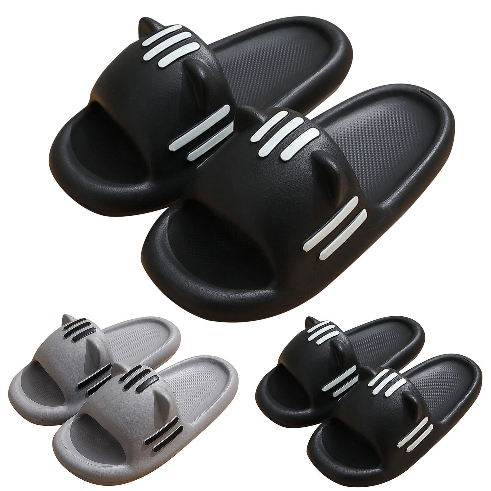 Zapatillas de verano antideslizantes para baño, piscina, ducha antideslizante interior, exterior, zapatillas unisex de secado rápido, zapatillas para casa, piscina y ducha