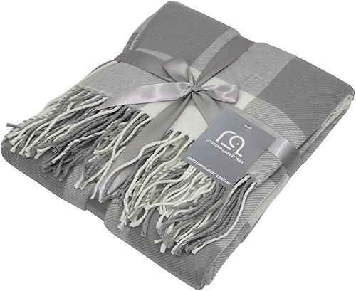 Miniatura 4 de Mantas  Manta de cuadros de búfalo  Manta clásica decorativa  Cómoda y ultrasuave  Manta ligera e interior al aire libre, sala de estar, sofá,