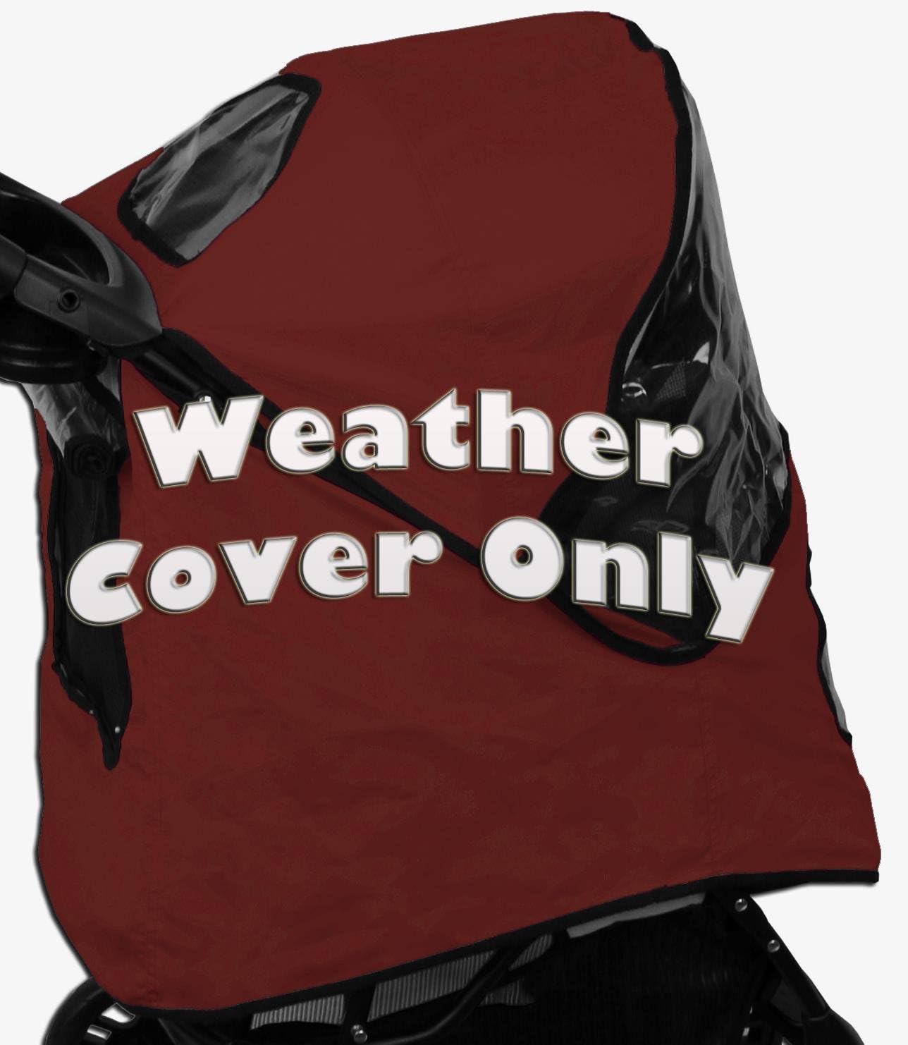 Pet Gear PG8400NZWC Weather Cover for No-Zip Jogger, AT3 and NV Pet Stroller, One Size, Black