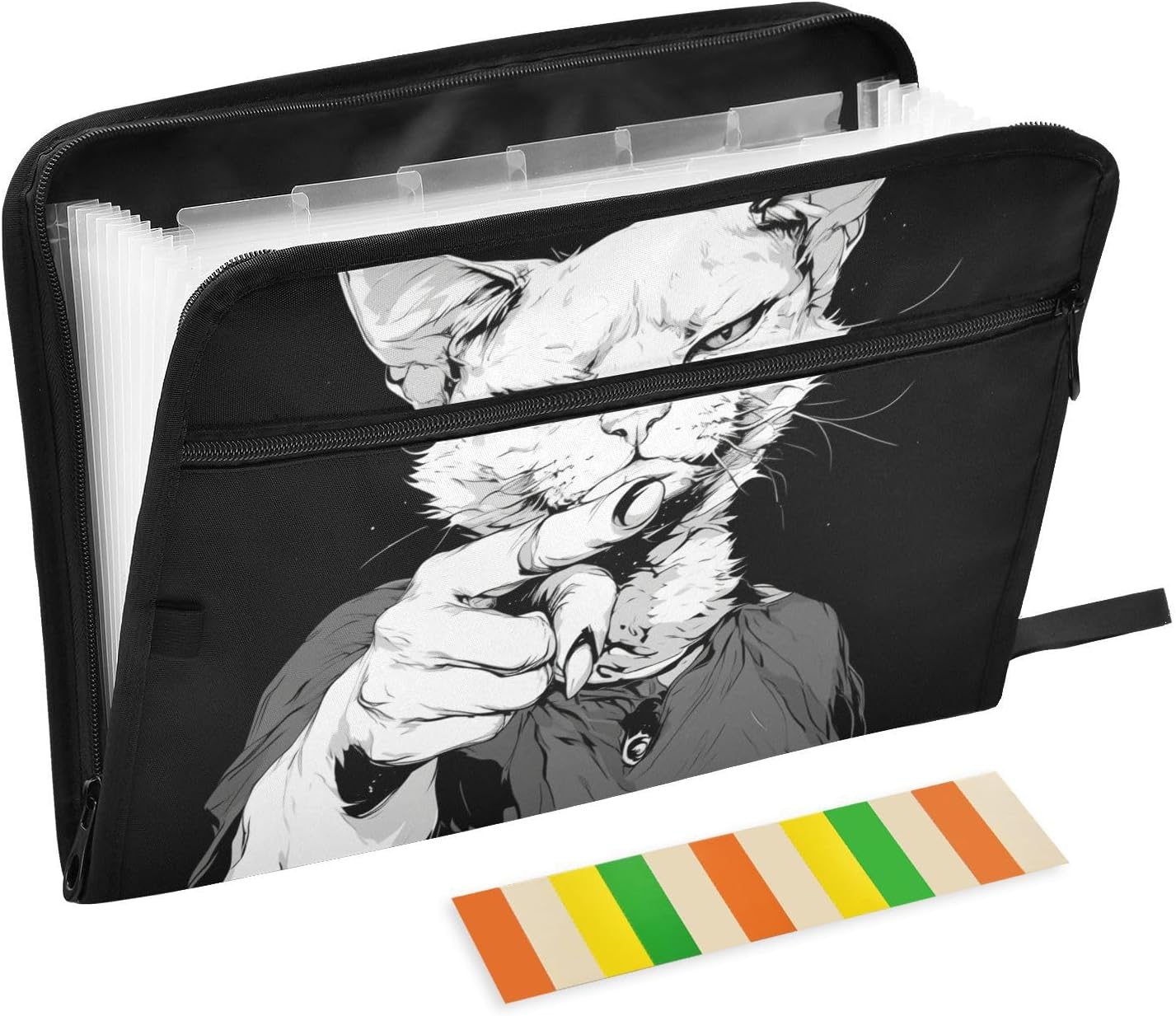 File Folder Organizer Document Storage A4 Letter Size Organizer with Pocket