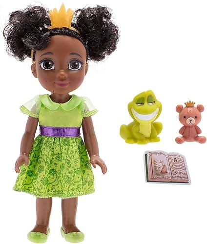 Miniatura 2 de Disney Princess Set de regalo de muñecas pequeñas Young Tiana y Charlotte