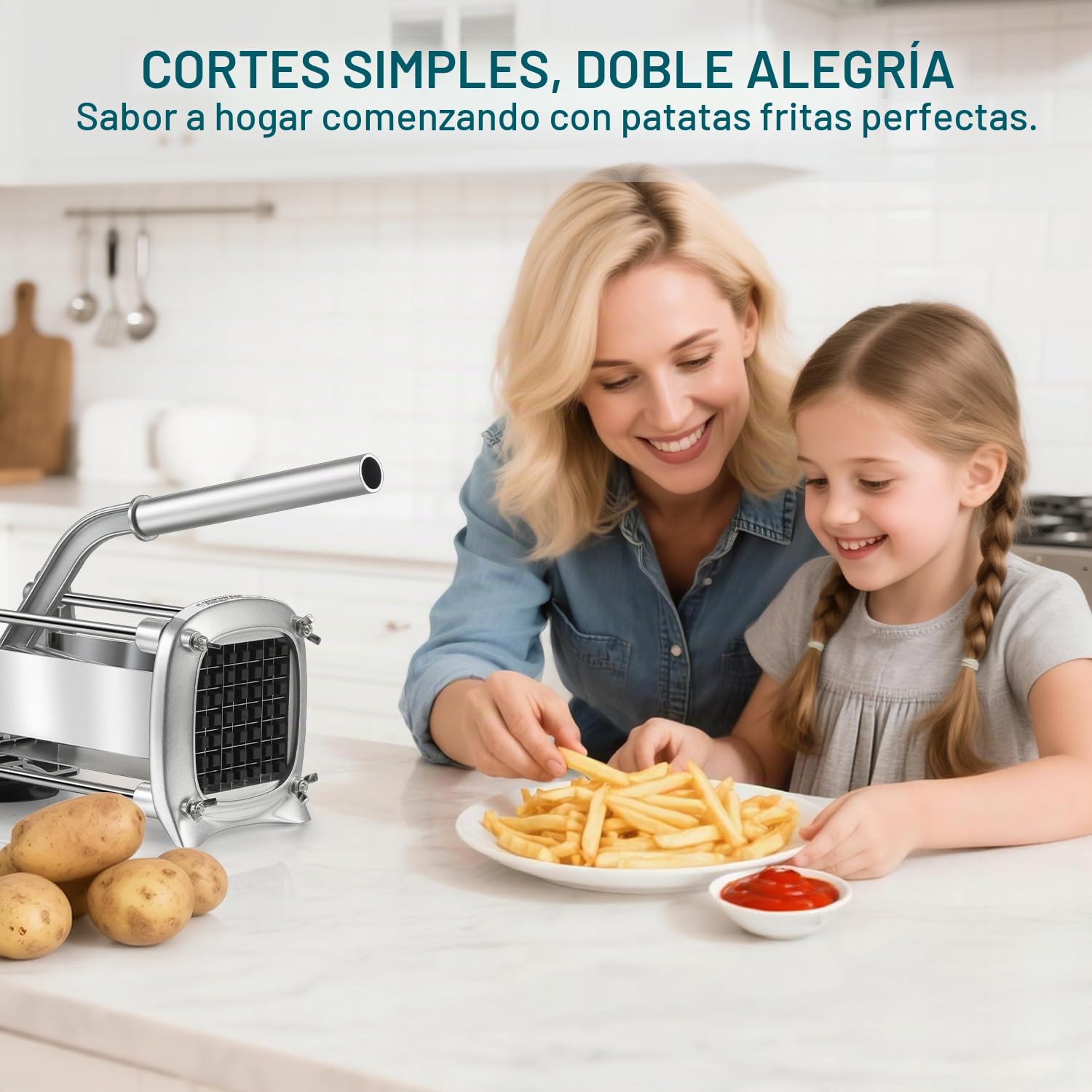 Sopito Cortador de Patatas, Cortador Patatas Fritas Profesional