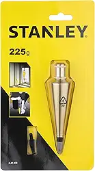 Stanley Prumo de latão 0-47-973, ouro