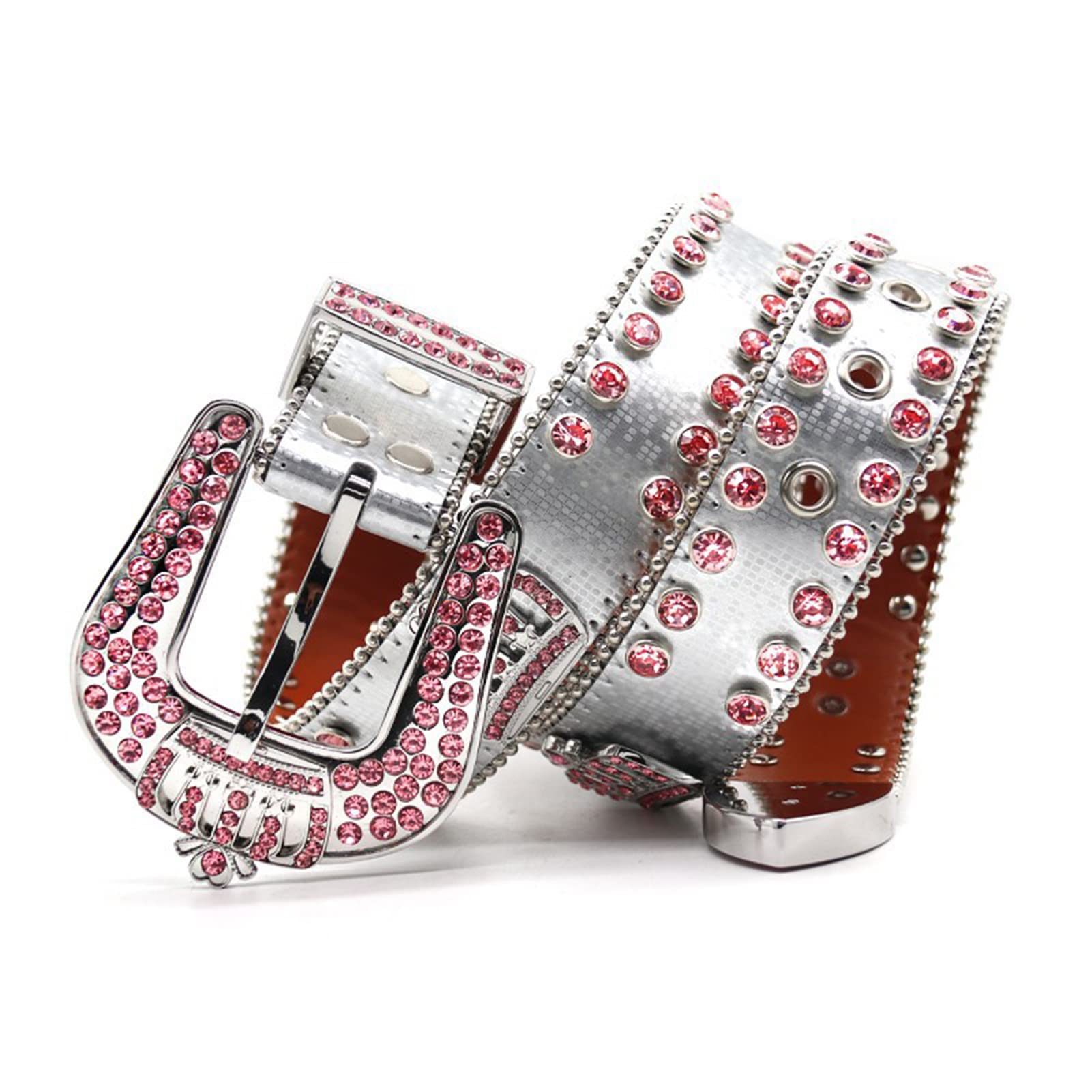 Amazon.com: YOPADO Belt Rhinestone Crown Buckle Western  display picture 2