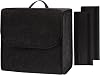 Upgrade Car Boot Bag Organiser with Reinforced Side Panels for Tools Breakdown Emergency Travel Tidy Van Caravan | Felt Bag in Black | Car Accessories Interior30x15x30cm-1PC-Upgraded