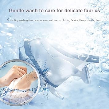 Automatic Wall-Mounted Washing Machine, 3kg Portable Compact Small Household Washer, Drum Inverter Washing Machine, Mini Laundry Machine and Drying, for Bathroom