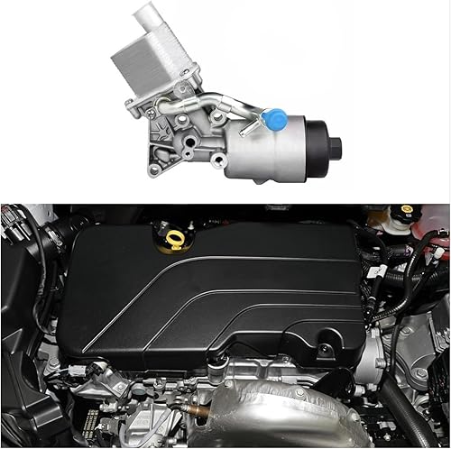 Miniatura 5 de Enfriador de radiador de aceite de motor, para Chevrolet Cruze Limited 2016, para Buick Encore 1.4L 2013 2014 2015 2016 2017 2018 2019 55568539