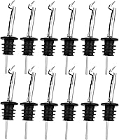 Vista 16 de Pafusen Paquete de 2 Boquillas Vertedoras de Licor, Boquilla Dispensadora de Aceite de Oliva con Volteo Automático, Boquilla Vertedora para Botellas