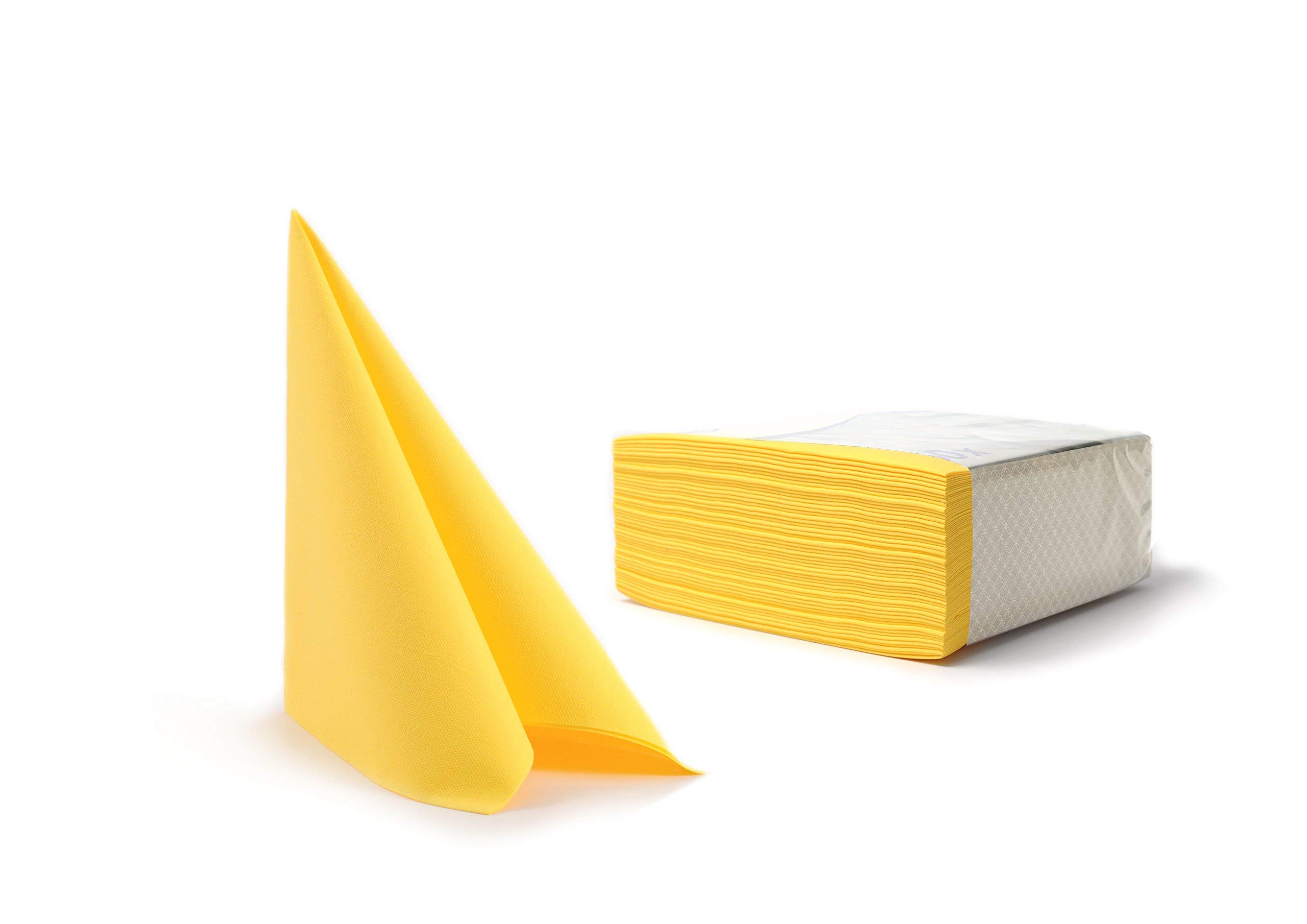 Alvotex Airlaid Napkins 40 x 40 cm 50/1 – Yellow (251)