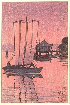 木版画 Amazon.co.jp: 川瀬巴水 京都金閣寺 3枚セット 85x15.6mm 原寸