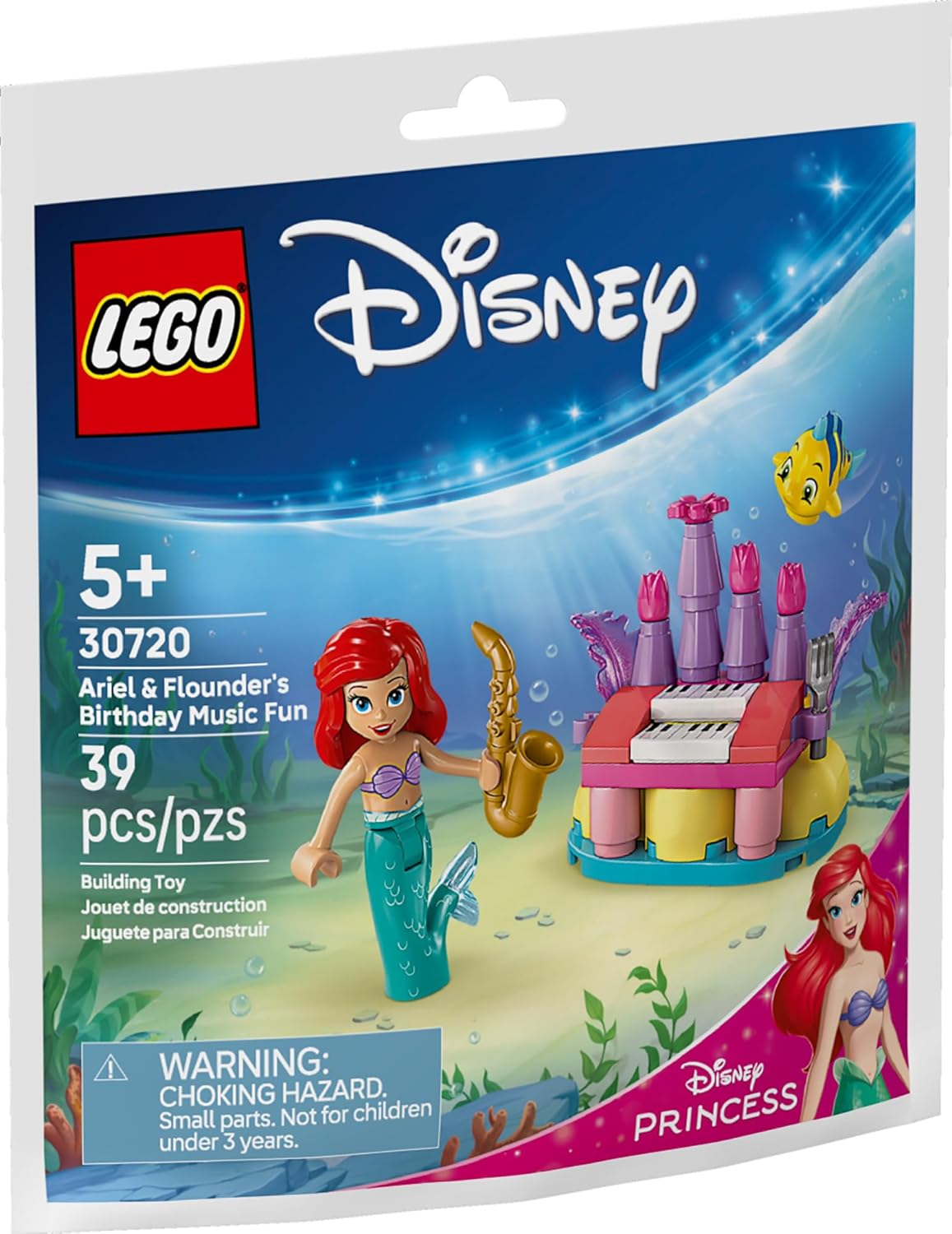 LEGO® Disney Princess Ariel & Flounder's Birthday Music Fun 30720