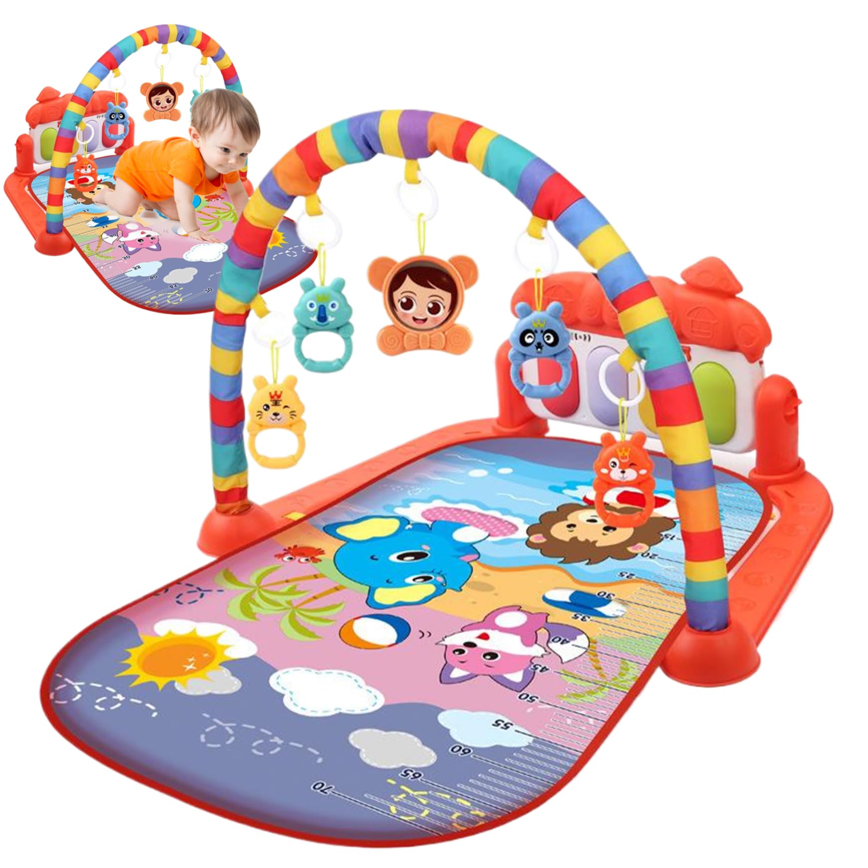 Centre d'activité pour bébé avec Music et léger et Facile Le Tapis de Jeu de Gym