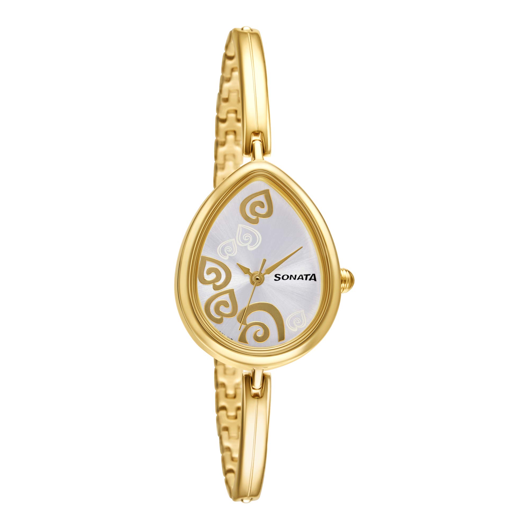 Sonata Wedding Champagne Dial Women Watch With Metal Strap-NR8169YM02 (B08XZHS6NF) Amazon Price History, Amazon Price Tracker