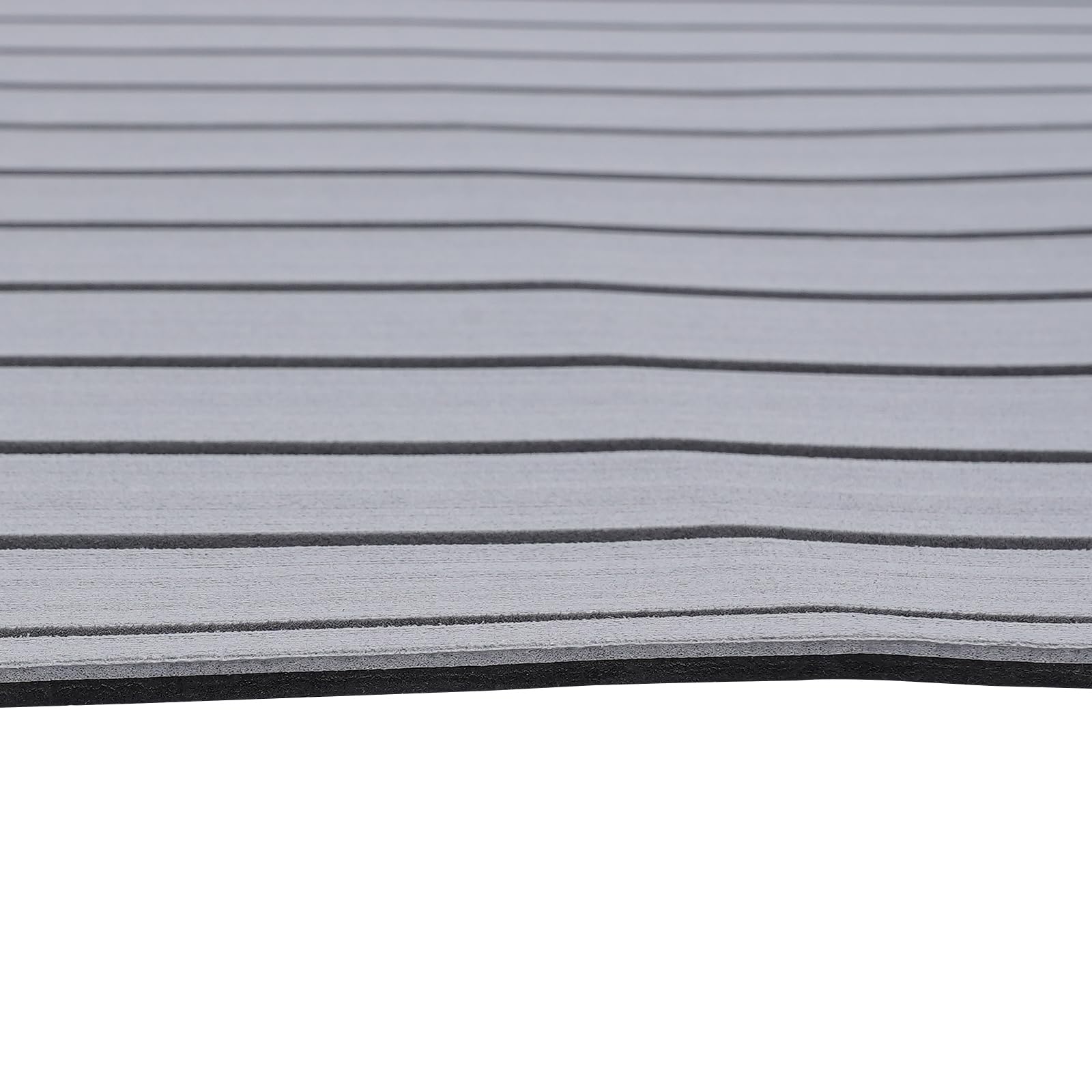 Eva Schaum Bootsteppich, Anti Rutsch Deck Teppich Selbstklebend Boot, Boots Bodenbelag Teak Bodenmatte Zuschneidbare Matte, für Bootsdecks Fitnessstudios, 240 x 90 x 0.6 cm