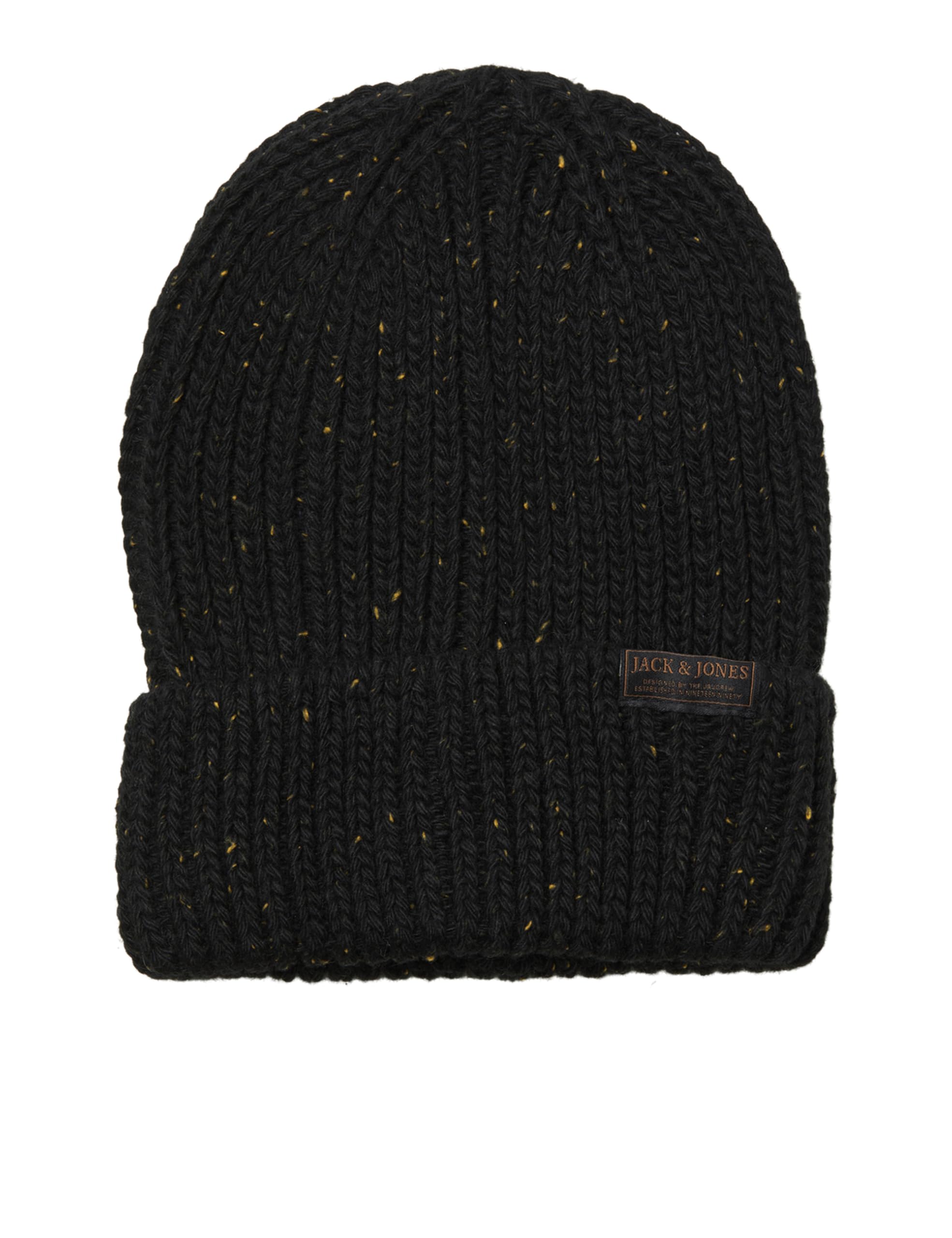 JACK & JONES Men's Jaccliff Nap Beanie, Golden Brown, One Size