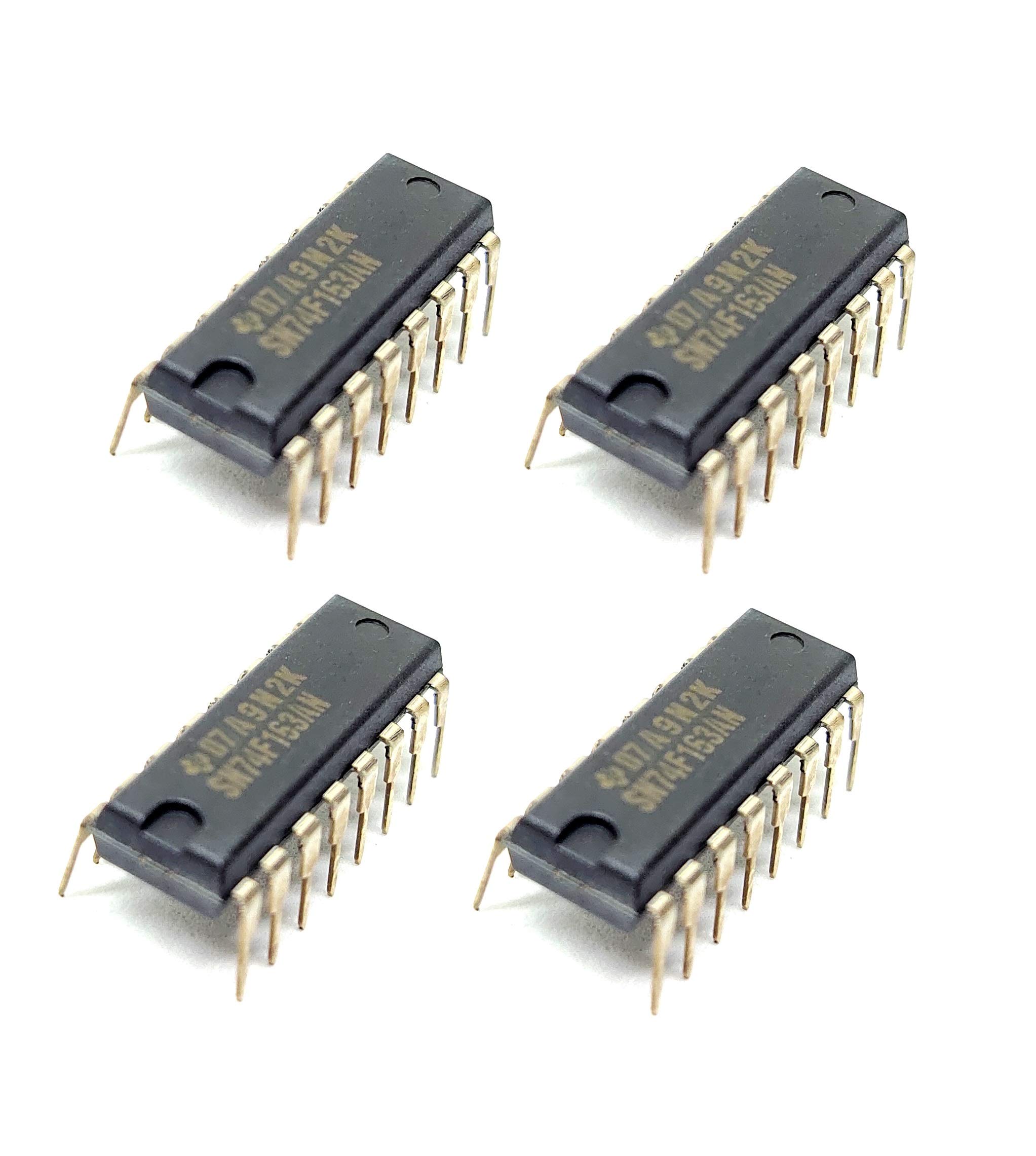 INVENTO 4Pcs 74163 IC SN74HC163N 4-Bit Binary Synchronous Counter, HC Family, 51 MHz, 2 V to 6 V, DIP-16 (B08267LTJY) Amazon Price History, Amazon Price Tracker